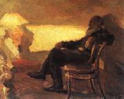 Leonid Pasternak Leo Tolstoy France oil painting reproduction